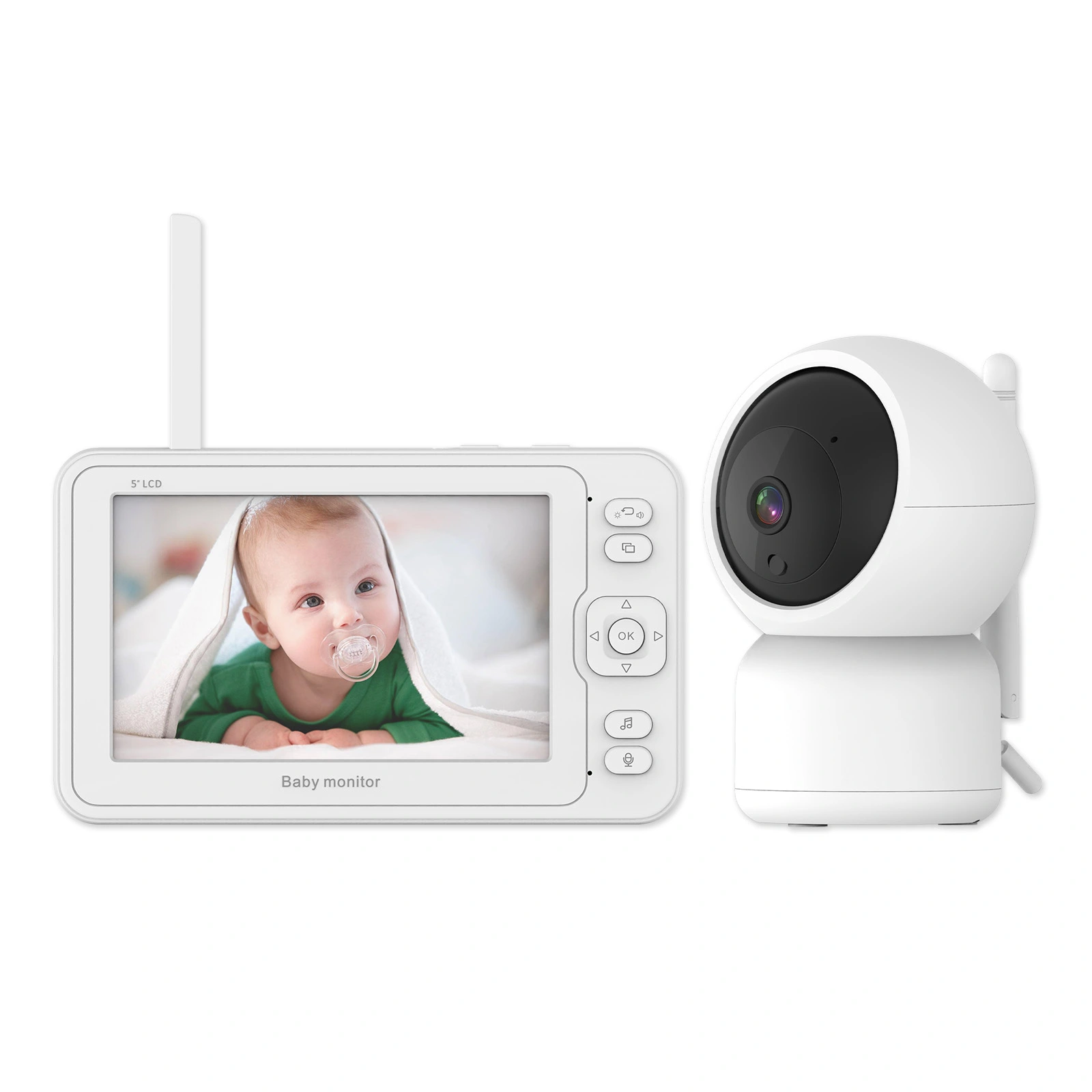 Baby Monitor with 5-inch Screen - Image 3