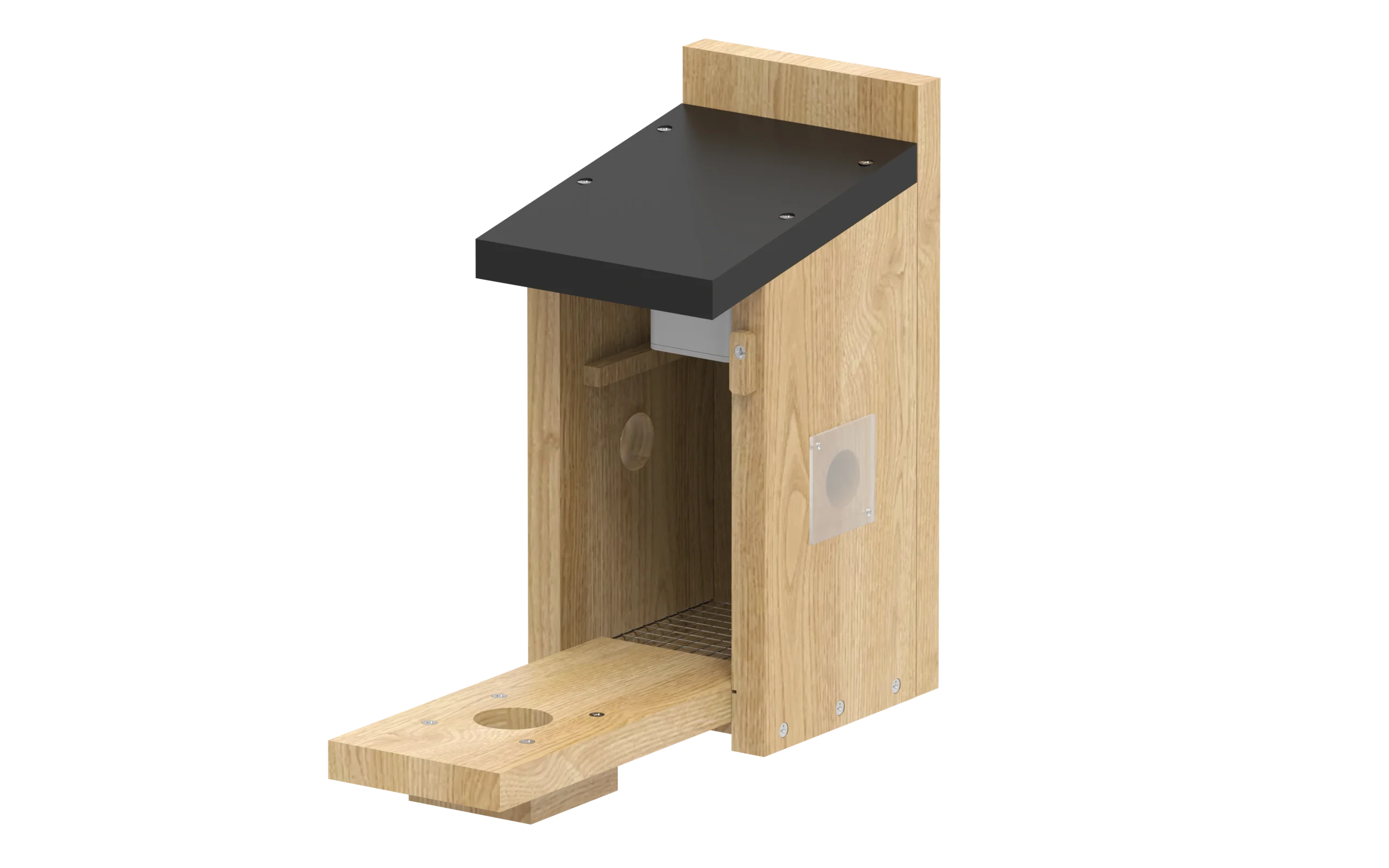 Smart Visual Wooden Birdhouse - Image 2