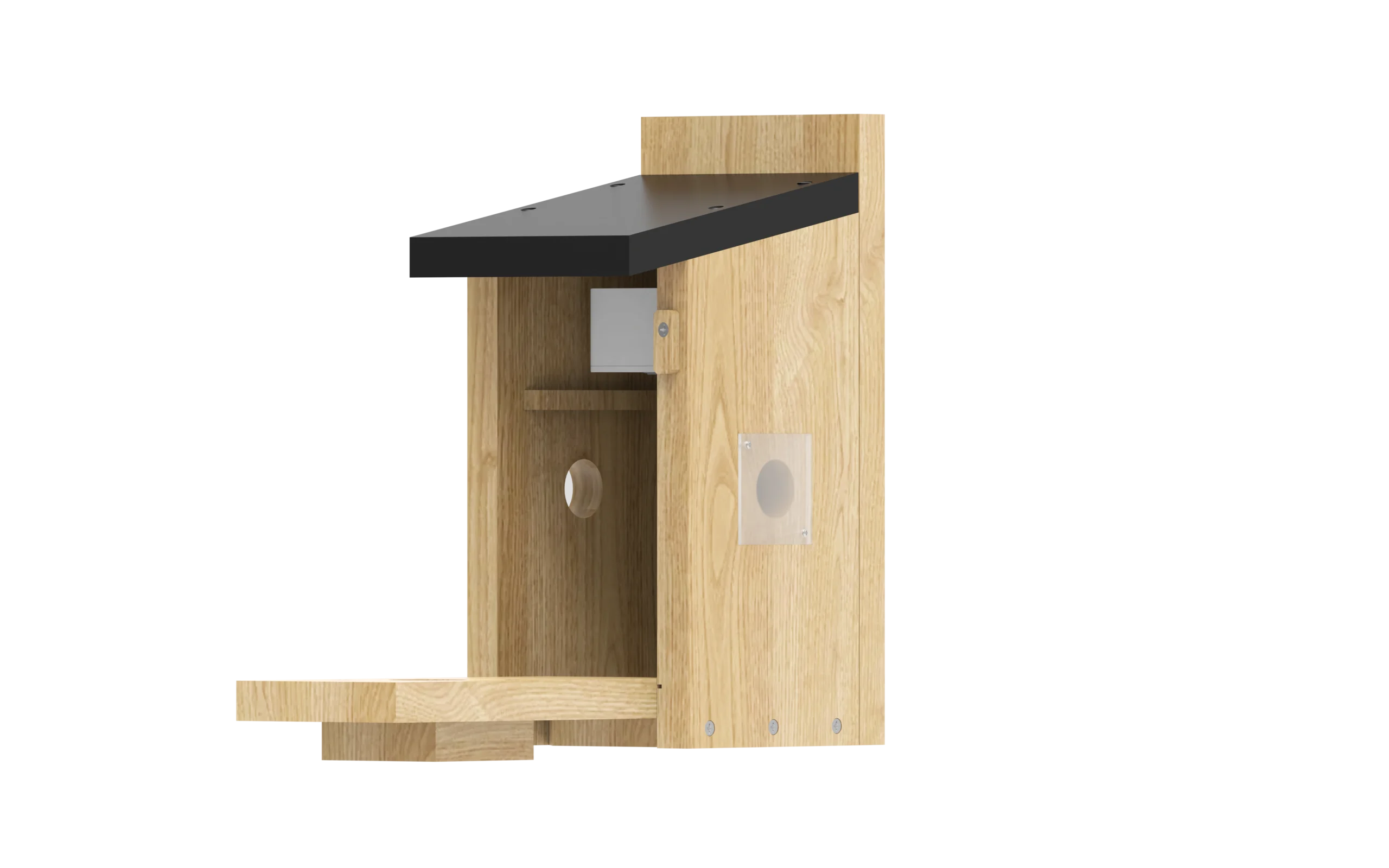 Smart Visual Wooden Birdhouse - Image 5