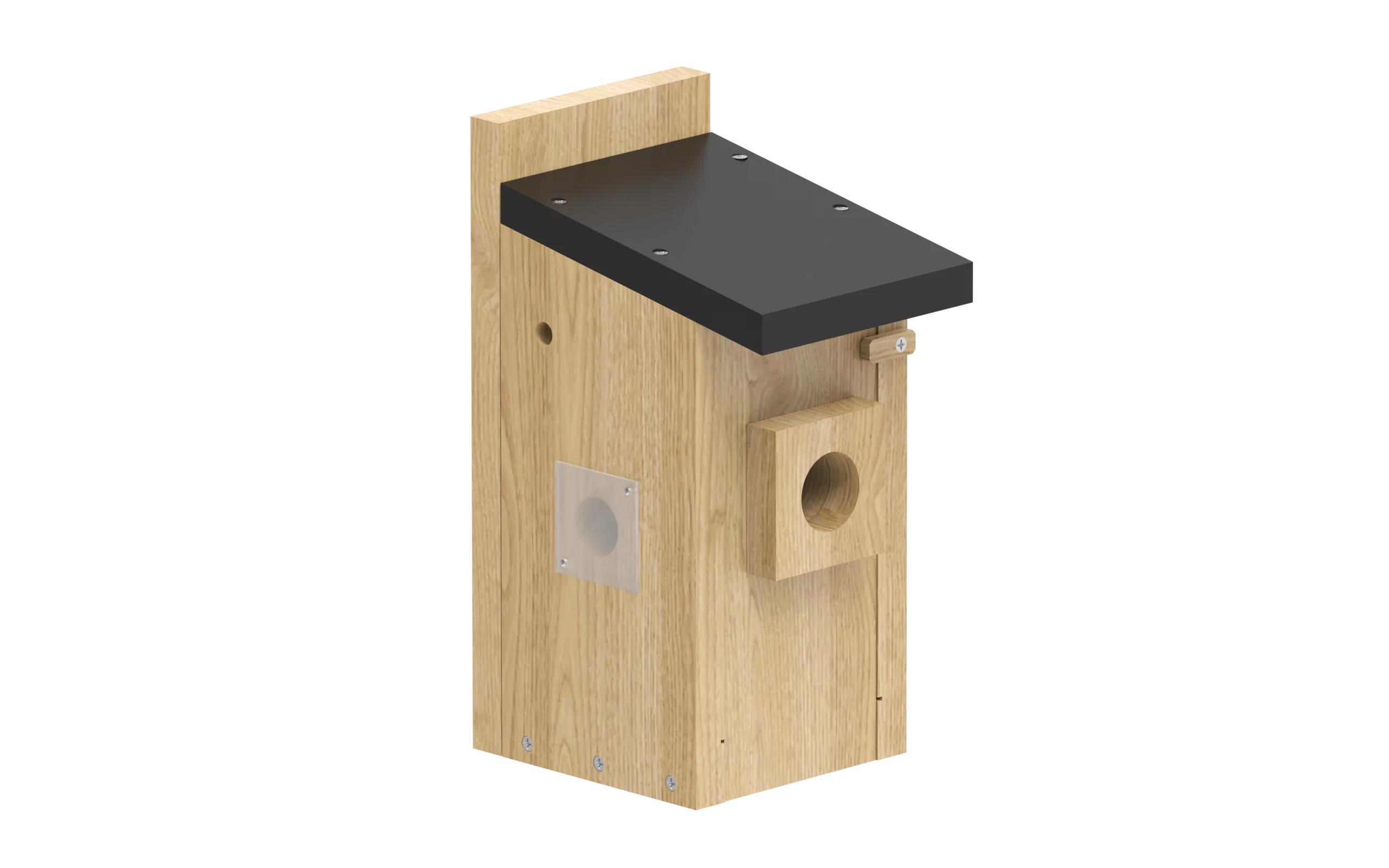 Smart Visual Wooden Birdhouse - Image 8