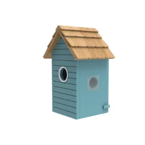 Wooden Bird House with 3Mp Camera