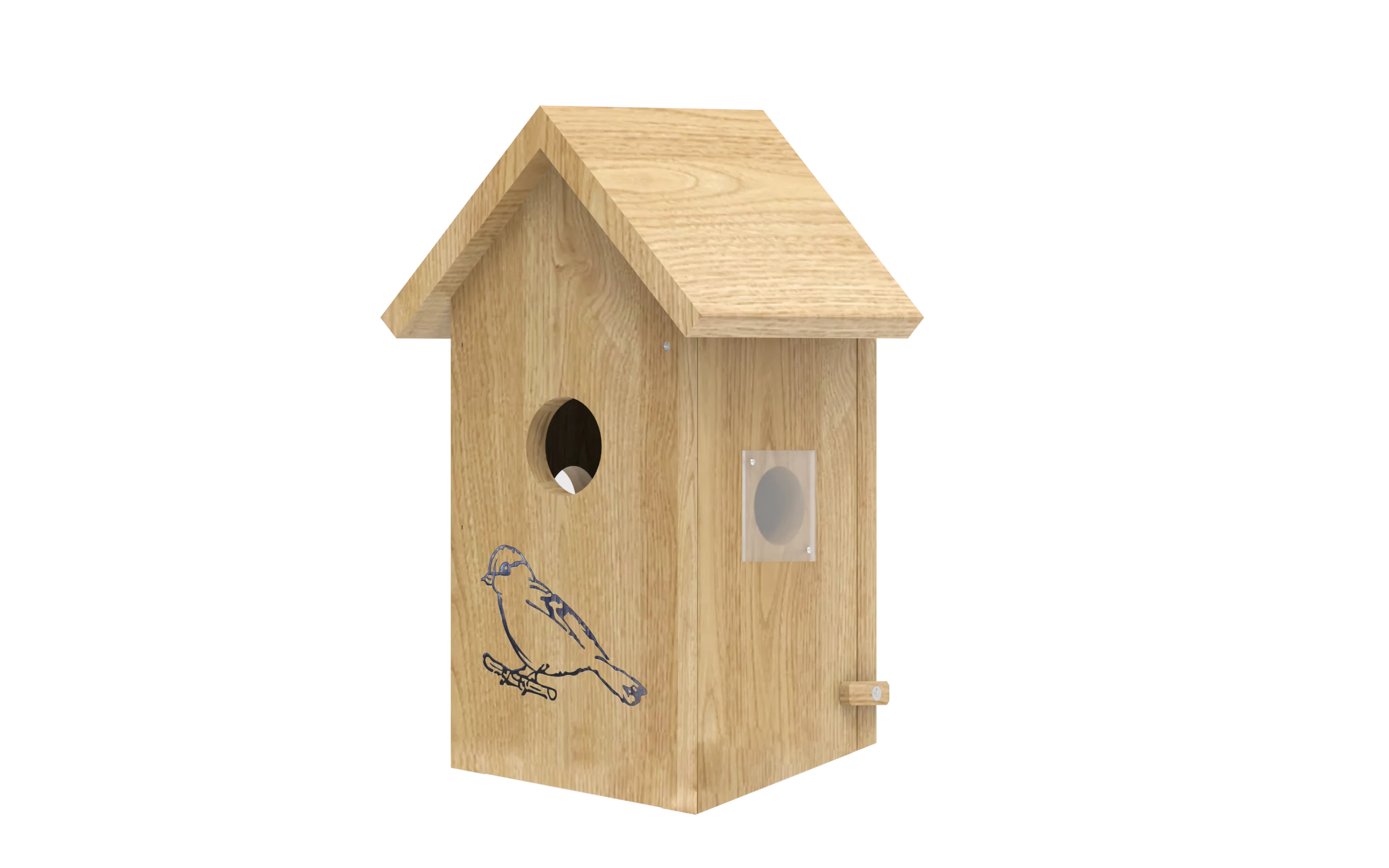 Wooden Bird Nesting Box - Image 6