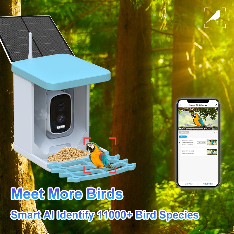 Plastic Smart Bird Feeder - Image 2