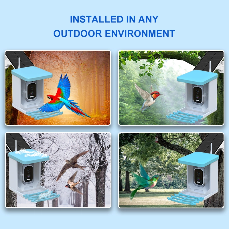 Plastic Smart Bird Feeder - Image 4