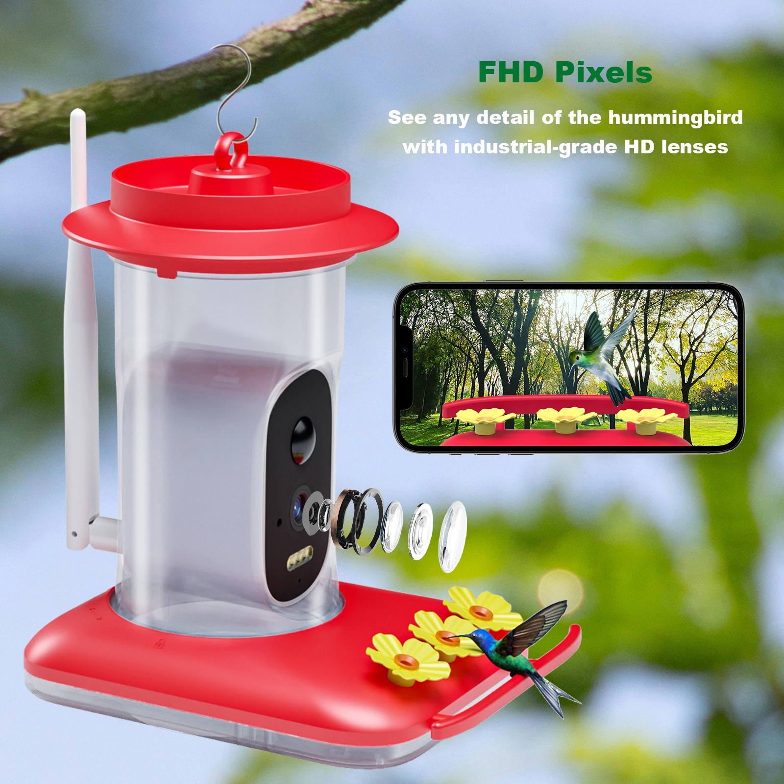 Hummingbird Water Dispenser - Image 5