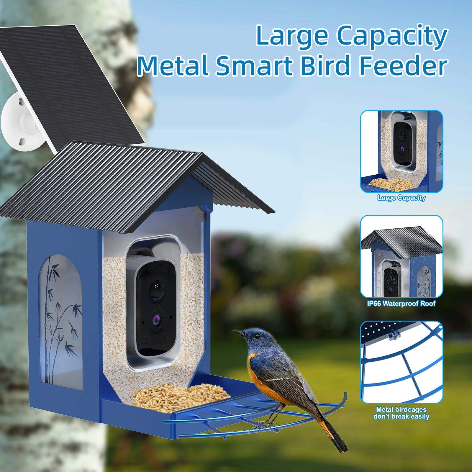 Metal Bird Feeder - Image 4