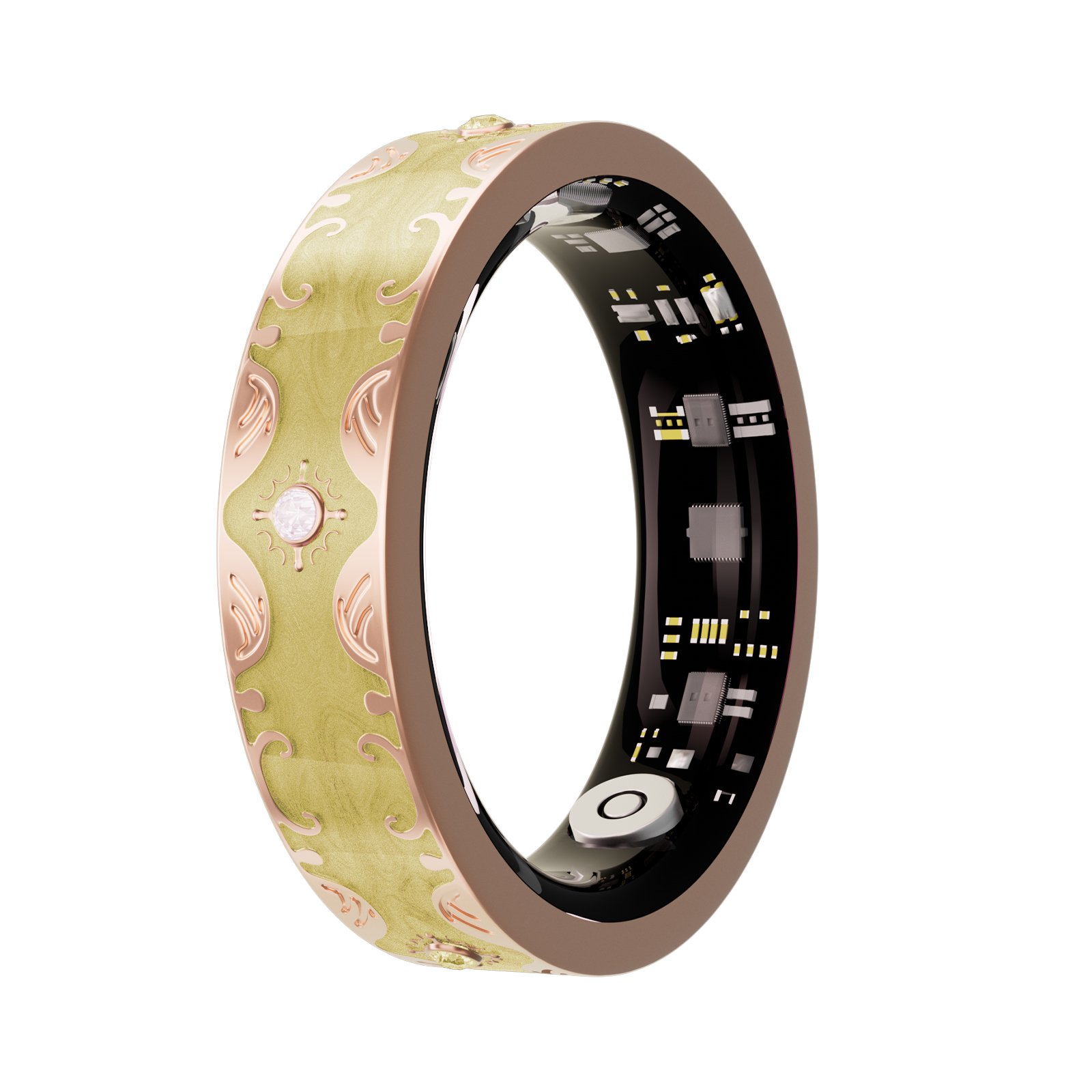 Smart Ring - V10_Champagne Yellow - Image 2