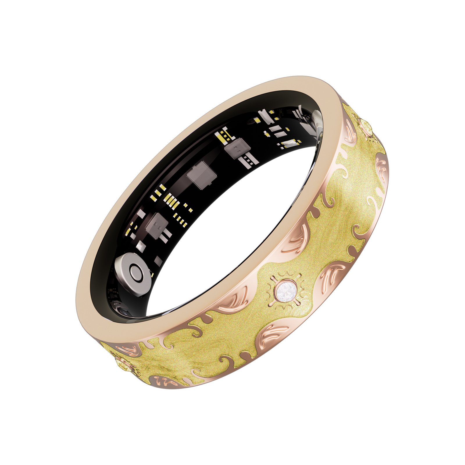 Smart Ring - V10_Champagne Yellow - Image 3