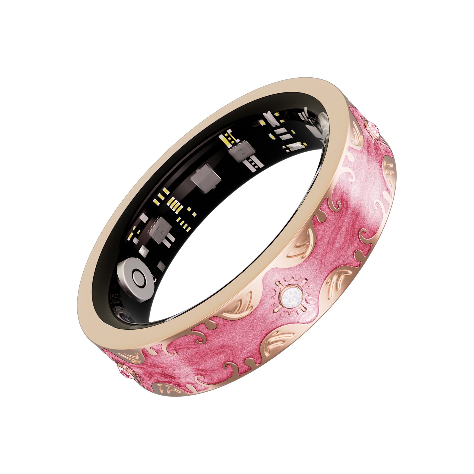 Smart Ring - V10_Cherry Blossom Pink - Image 3
