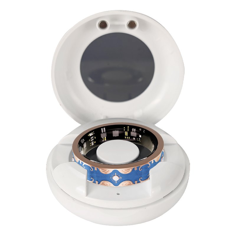 Smart Ring - V10_Sapphire Blue - Image 5