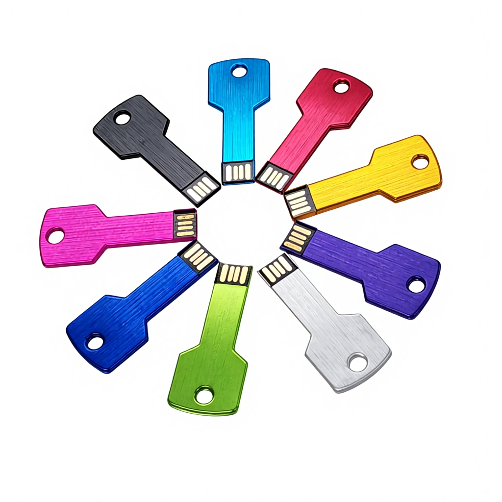 Key-Shaped USB Flash Drive-USB09 - Image 6