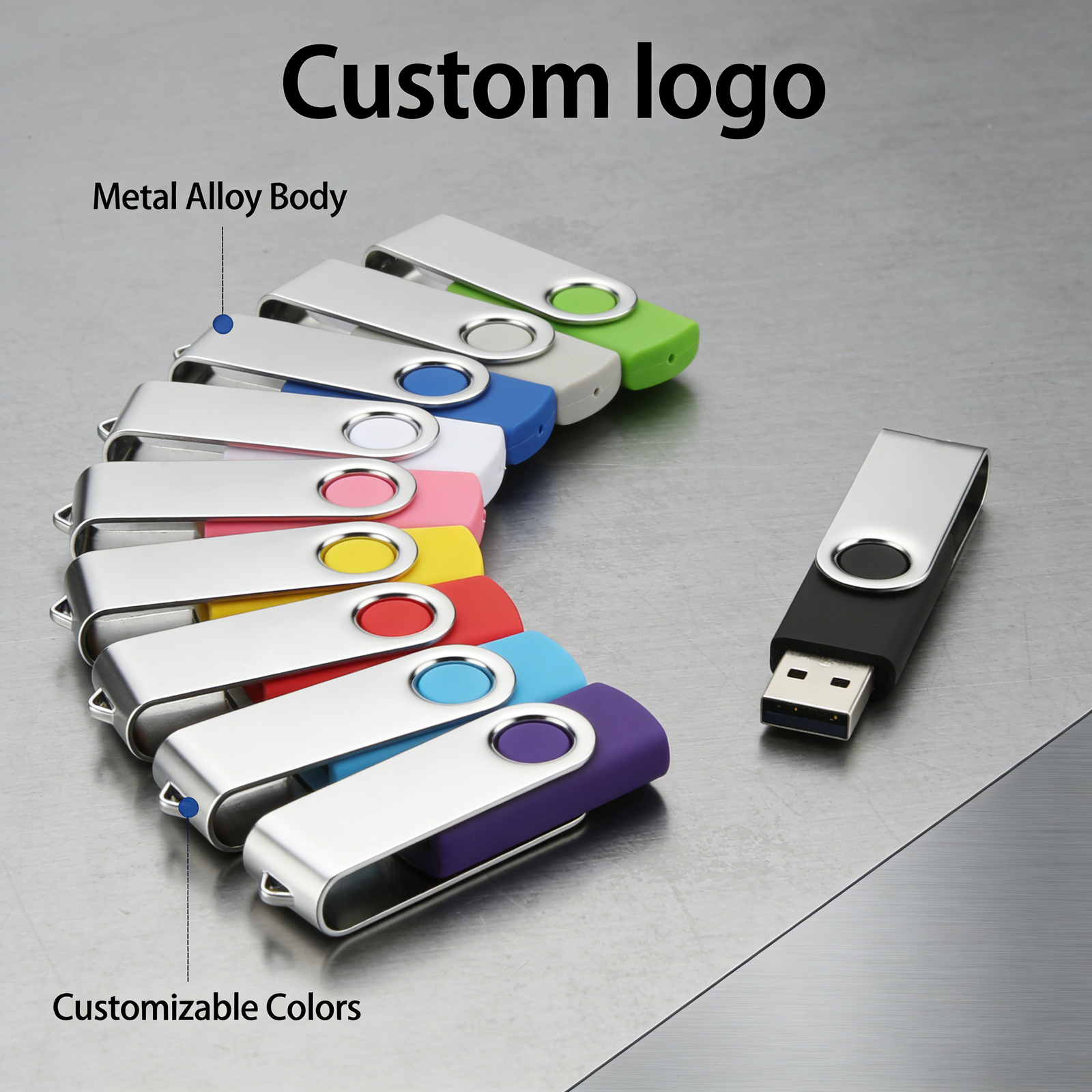 Swivel USB Flash Drive-USB03 - Image 4