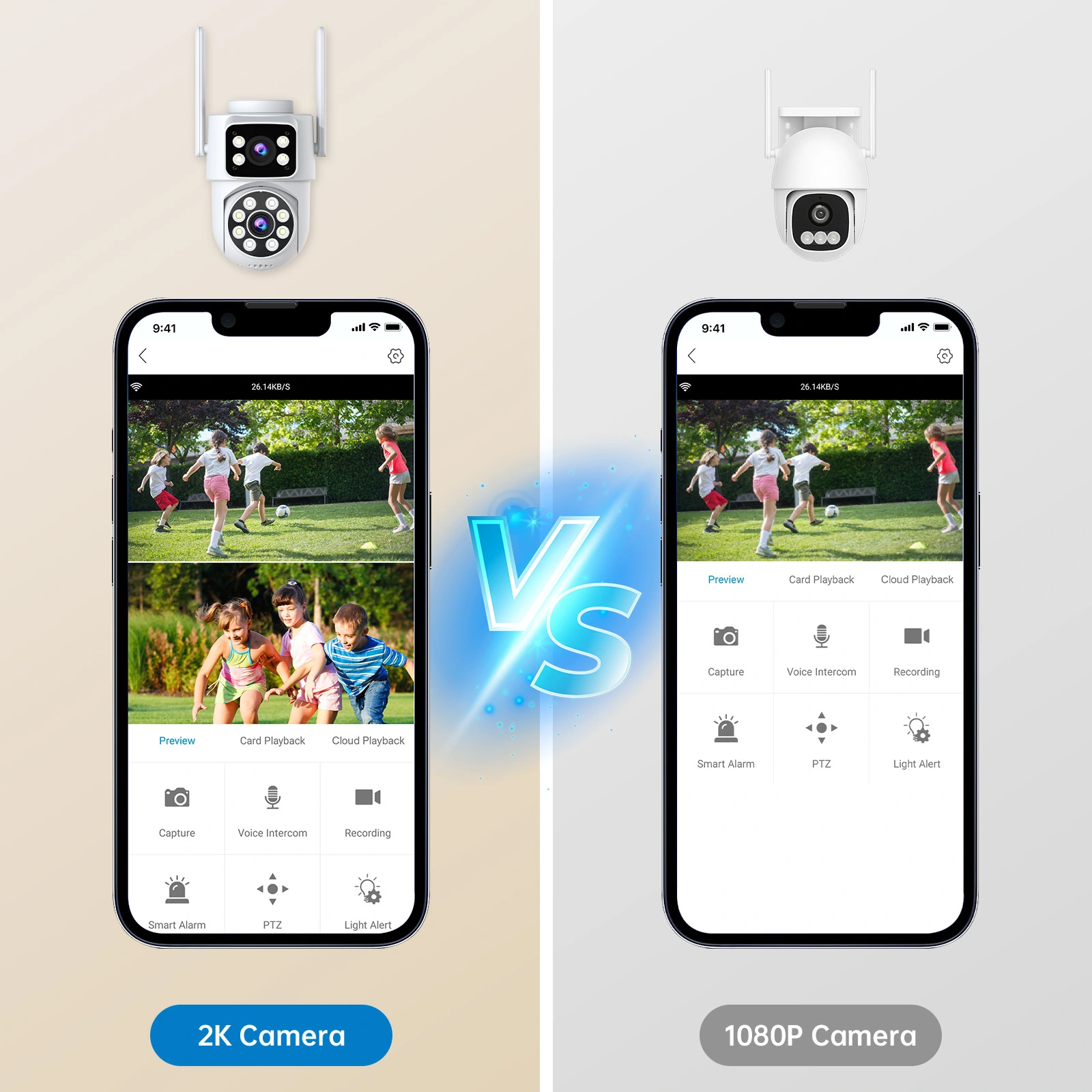 Dual-Lens 2K HD Camera-Q03 - Image 3