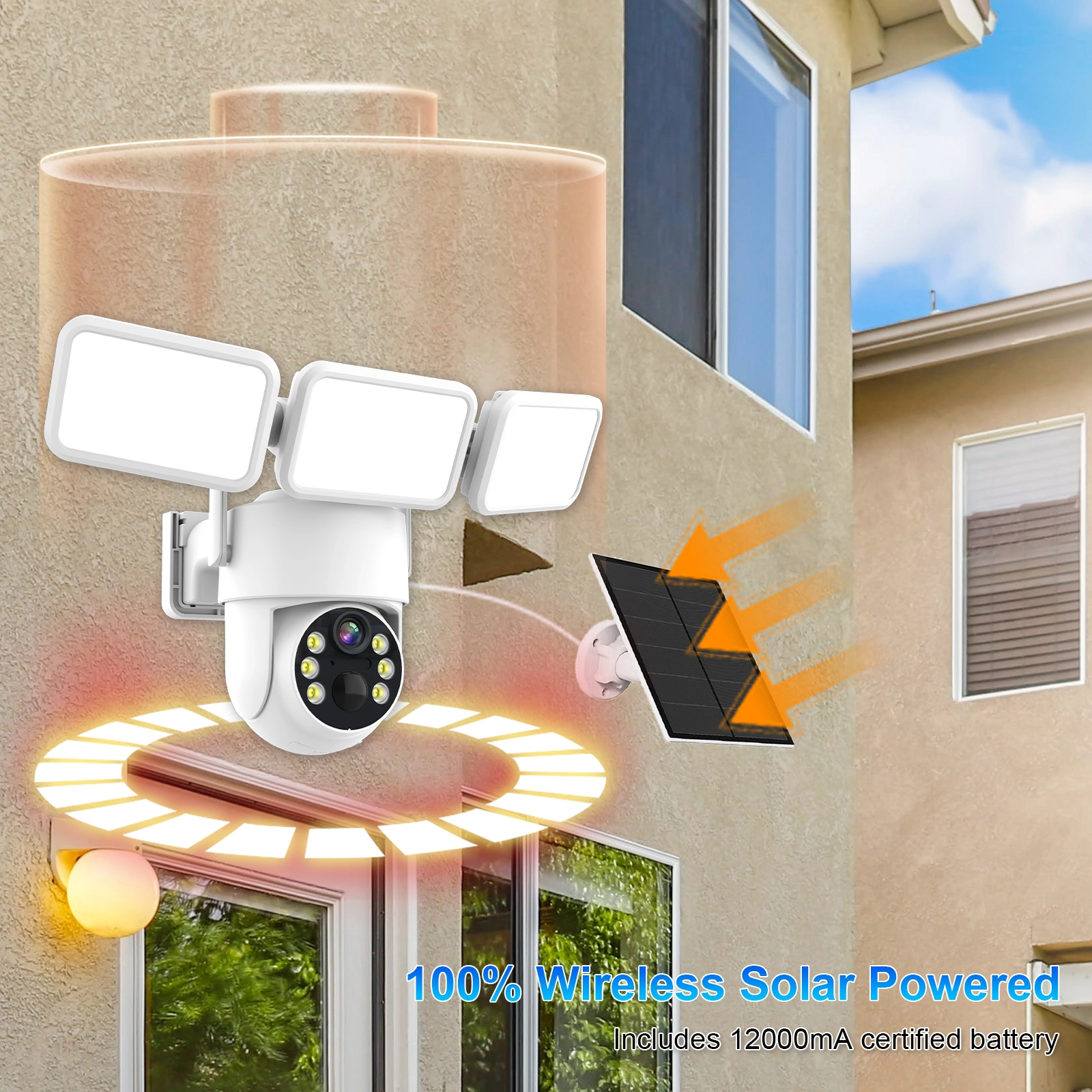 4Mp Floodlight Camera-D35 - Image 6