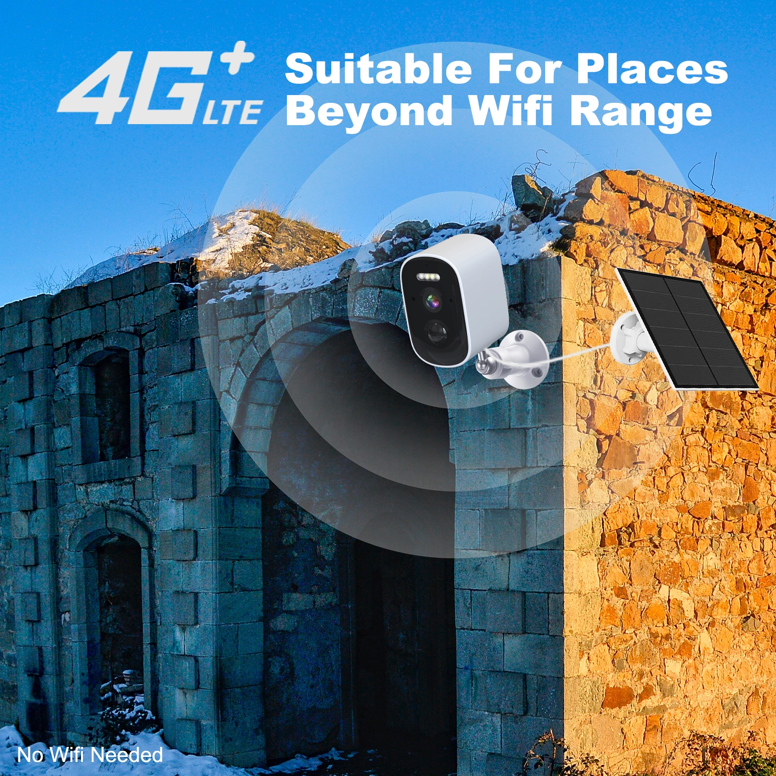 4G PlR Solar Battery Camera-D31 - Image 6