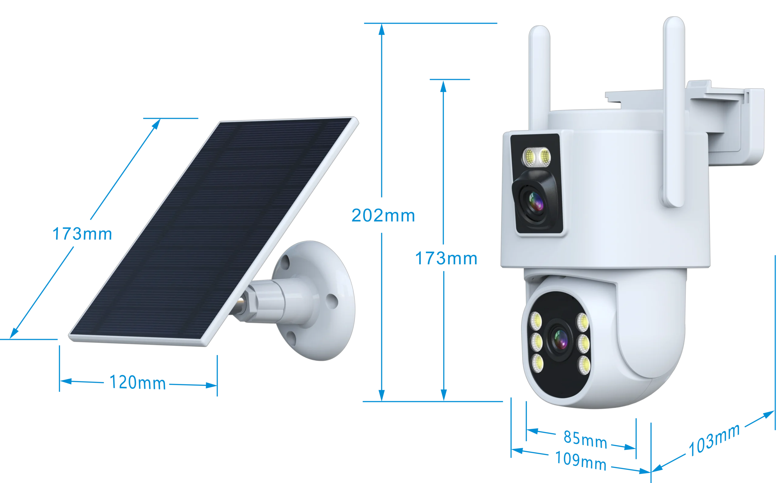 4G AOV solar battery camera-D43 - Image 7