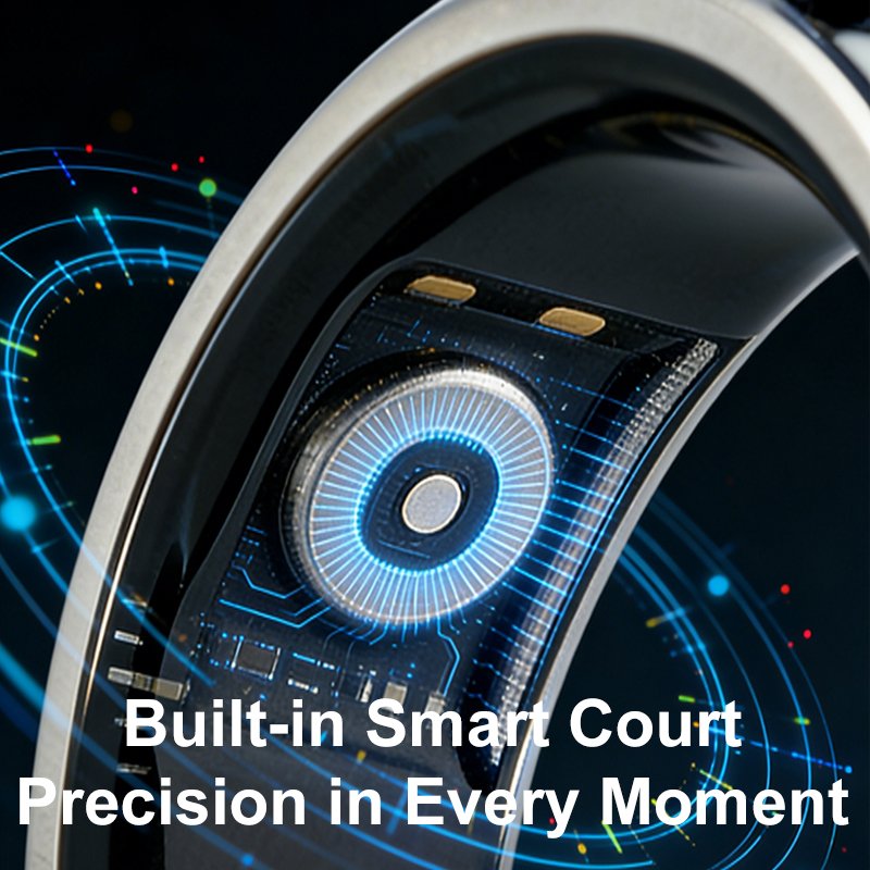 Personalized football-style smart ring - Image 2