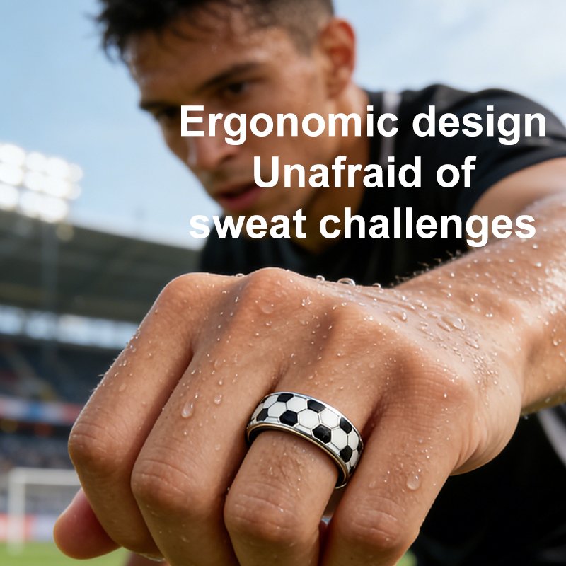 Personalized football-style smart ring - Image 3