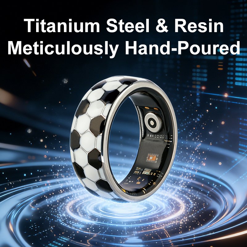 Personalized football-style smart ring - Image 4